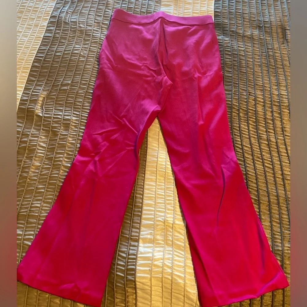J. Crew - NEW - Portia pant in Italian bi-stretch blend. Fuchsia pink. - Picture 8 of 10